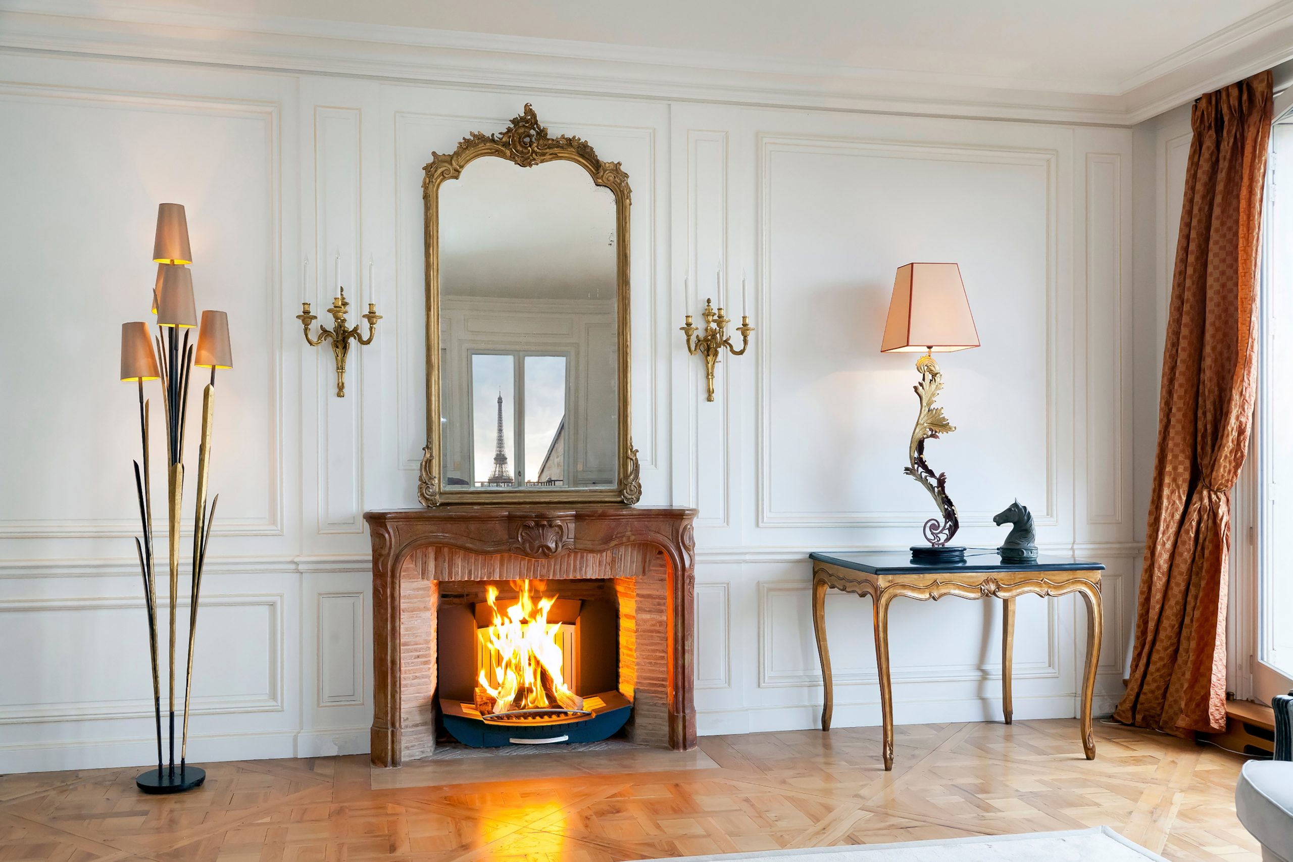 Cheminée contemporaine